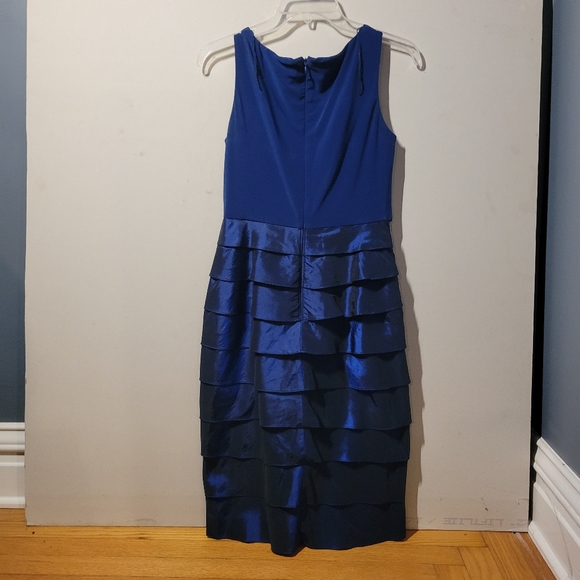 Navy blue Collection Dressbarn cocktail dress - Picture 2 of 8